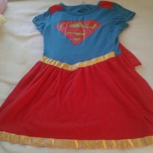 Super hero night gown, supergirl pajamas